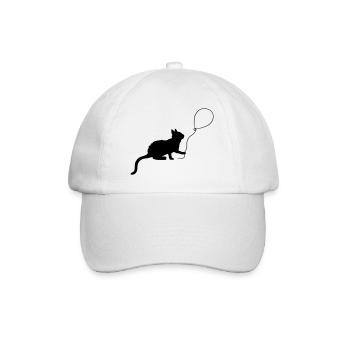 Balloon Kitten joue contour - Casquette classique - blanc/blanc - Devant