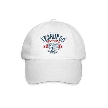 Surf around the world Teahupoo blc - Casquette classique - blanc/blanc - Devant