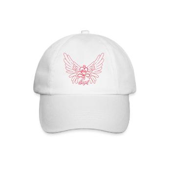 Engel Schwester - Baseballkappe - Weiß/Weiß - Vorne