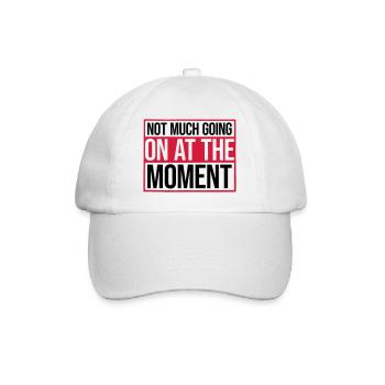 Il ne se passe pas grand-chose - Casquette classique - blanc/blanc - Devant