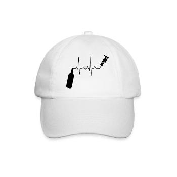 Wine Drinker Wine Winemaker Wine Lover Idea - Baseball Cap - white/white - Front