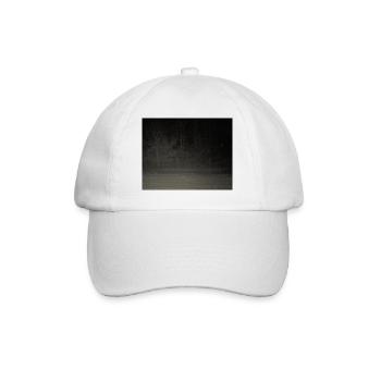 Gruselige Kreatur im Wald - Baseballkappe - Weiß/Weiß - Vorne