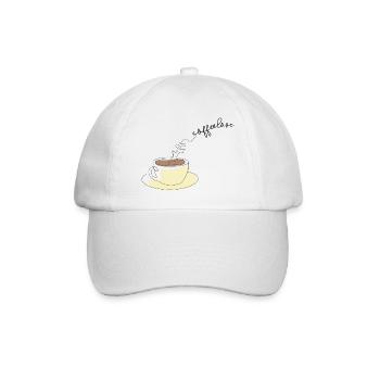 Coffee love - Life for coffee - Baseball Cap - white/white - Front