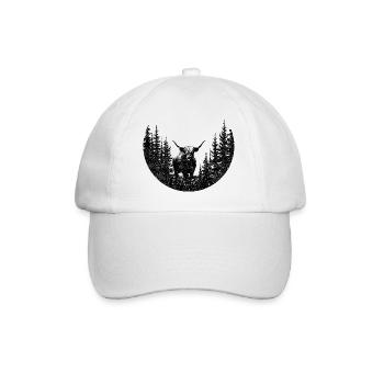 Fool - Baseball Cap - white/white - Front