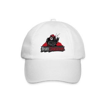 Heavy Chicken - Baseballkappe - Weiß/Weiß - Vorne