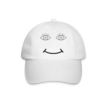 Face - Baseball Cap - white/white - Front