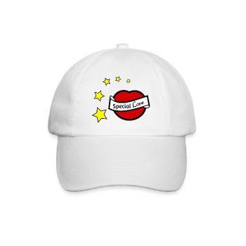 Special Love - Baseball Cap - white/white - Front
