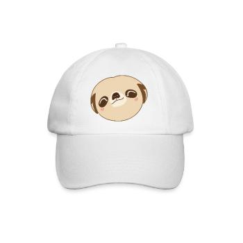 Mignon paresseux Kawaii Cartoon Animal Love 5 - Casquette classique - blanc/blanc - Devant