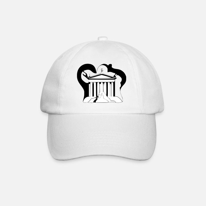 Temple Grec - Casquette classique - blanc/blanc