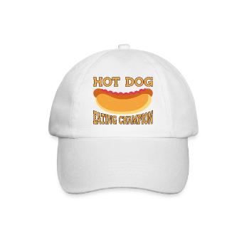 Champion mangeur de hot-dogs 9 - Casquette classique - blanc/blanc - Devant