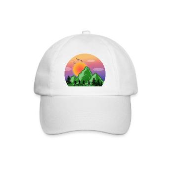 Trail Runner Running Jogging Jogger I Gift - Casquette classique - blanc/blanc - Devant