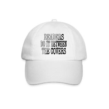 Love Gift Idea Cat Joke Citations Book Keeper Shirt - Casquette classique - blanc/blanc - Devant