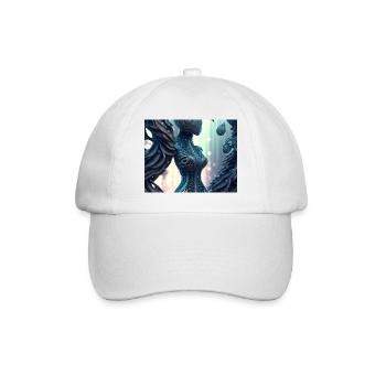 Tree Woman - Baseball Cap - white/white - Front