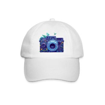 Photographer Camera Photographers Funny Photography - Baseball Cap - white/white - Front
