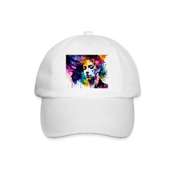 Rêve de couleur - Casquette classique - blanc/blanc - Devant