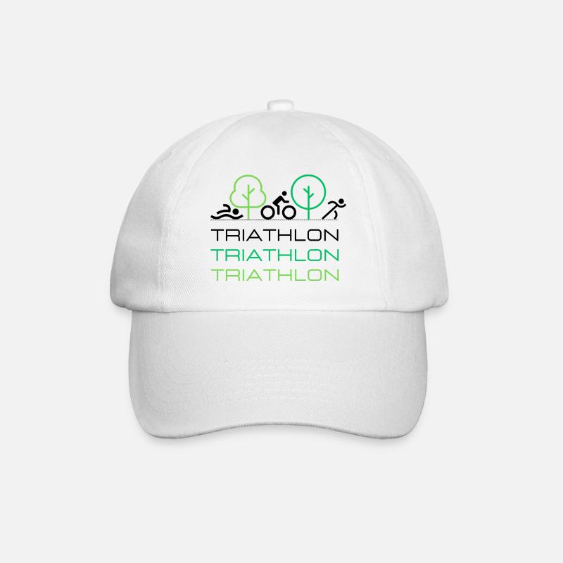 TRIATHLON - Baseballkappe - Weiß/Weiß