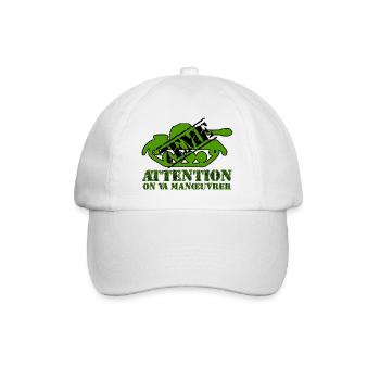 Attention on va manœuvrer - Casquette classique - blanc/blanc - Devant