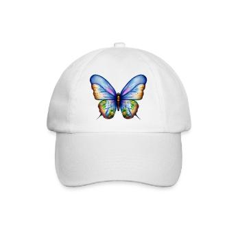 Papillon Insecte Animal Papillon - Casquette classique - blanc/blanc - Devant