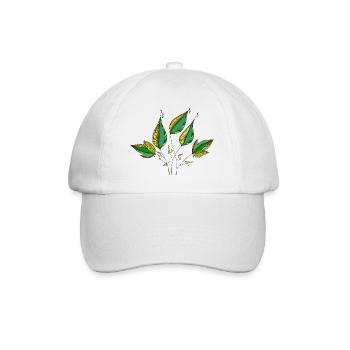 List - Baseball Cap - white/white - Front