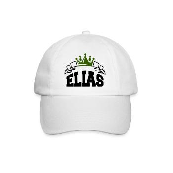 Elias - Baseball Cap - white/white - Front