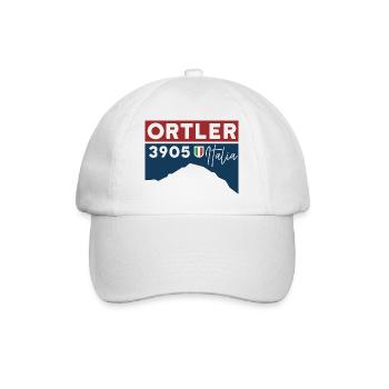 Ortler Mountain South Tyrol Ascent Hike Ski Tour - Baseball Cap - white/white - Front