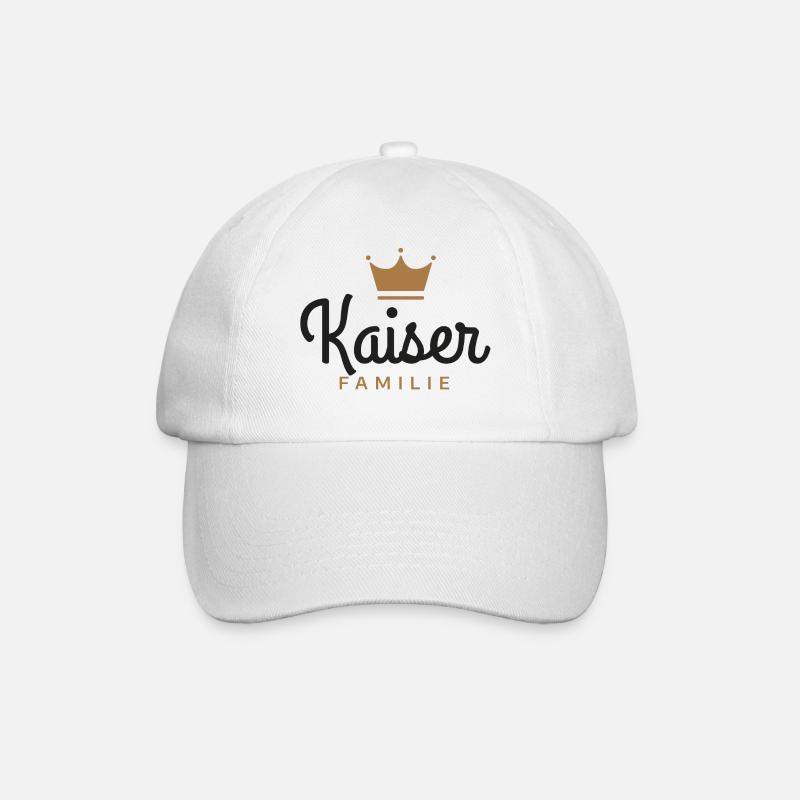 Kaiser-Familie - Baseballkappe - Weiß/Weiß
