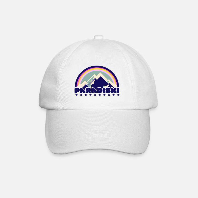 PARADISKI COLLECTOR - Casquette classique - blanc/blanc