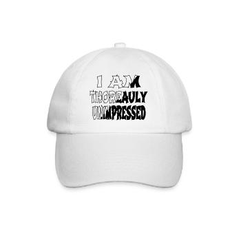 Author Interviews Quote Bookish Quotes Gift - Baseball Cap - white/white - Front