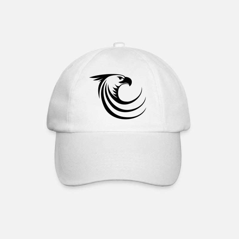aigle comme un phénix - Casquette classique - blanc/blanc