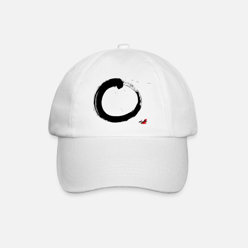 SCHWARZE ZEN-FELGE - Baseballkappe - Weiß/Weiß