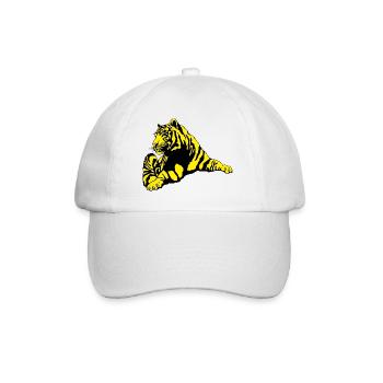 TIGer1 - Baseballkappe - Weiß/Weiß - Vorne
