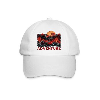 Aventure - Casquette classique - blanc/blanc - Devant