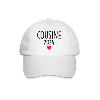 Cousin - Future Cousin 2024 - Baseball Cap - white/white - Front