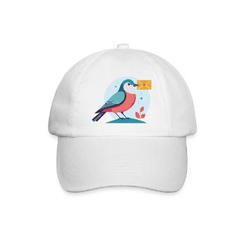 letter for you - Baseball Cap - white/white - Front