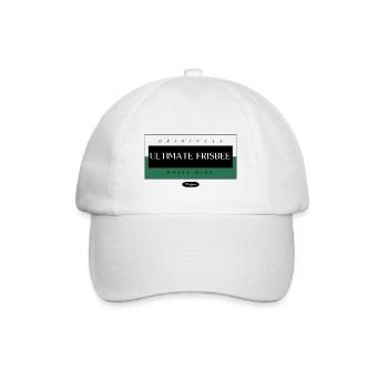 ULTIMATE FRISBEE - Baseball Cap - white/white - Front