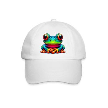 Grenouille - Casquette classique - blanc/blanc - Devant