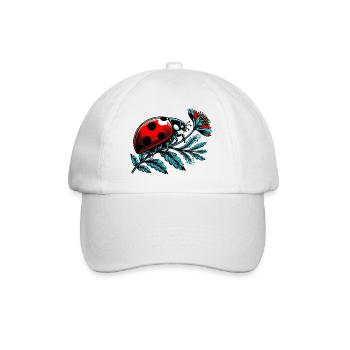 Coccinelle - Casquette classique - blanc/blanc - Devant