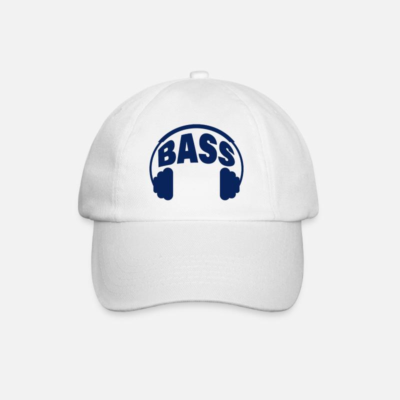 BASS - Baseballkappe - Weiß/Weiß