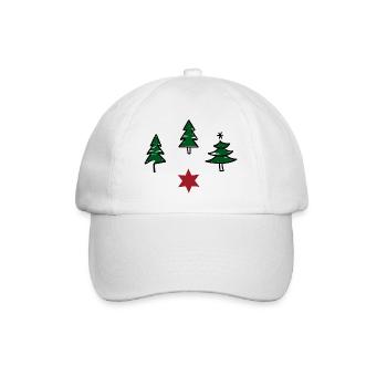 Design pour Noël - Casquette classique - blanc/blanc - Devant