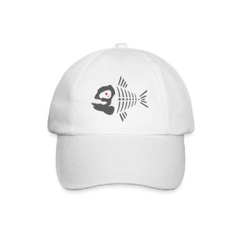 pyranha_2c_ - Casquette classique - blanc/blanc - Devant