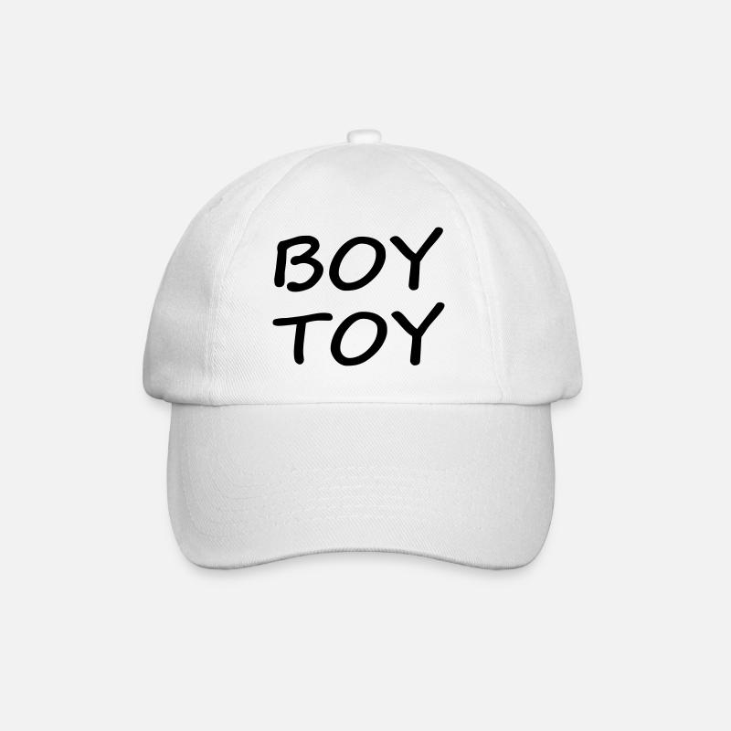 Boy Toy - Baseball Cap - white/white