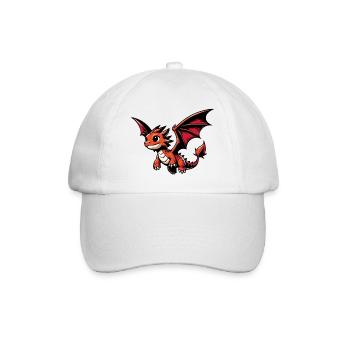 Dragon - Casquette classique - blanc/blanc - Devant