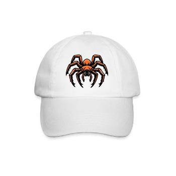 Tarantula Comic - Baseballkappe - Weiß/Weiß - Vorne