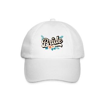 L’équipe de la mariée ! Personnalisable - Casquette classique - blanc/blanc - Devant