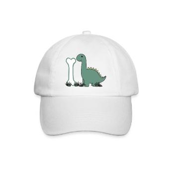 Lettre I - Casquette classique - blanc/blanc - Devant