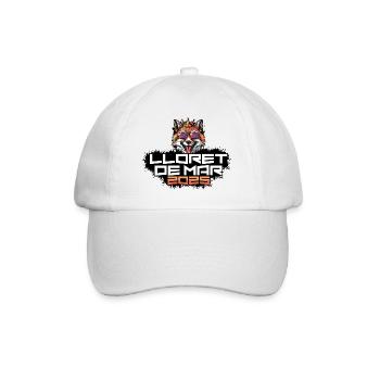 Lloret De Mar 2025 Party Fox - Baseball Cap - white/white - Front