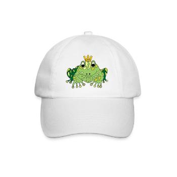 Grenouille - Casquette classique - blanc/blanc - Devant