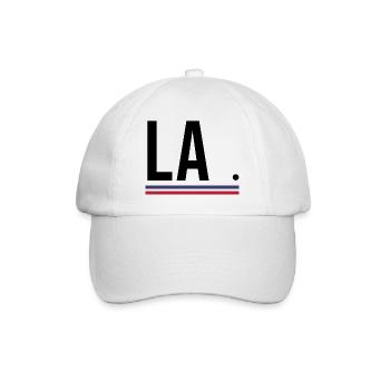 Los Angeles – West Coast Streetwear Shirt - Baseball Cap - white/white - Front