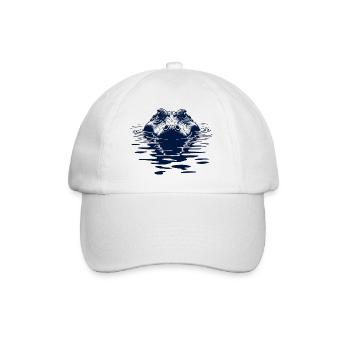 Alligator Crocodile - Casquette classique - blanc/blanc - Devant