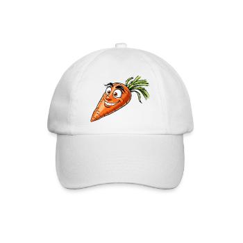 carotte - Casquette classique - blanc/blanc - Devant